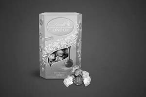 Lindt Lindor Chocolate Cornet Assorted Silver 337G
