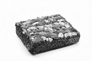 Fudgy Almond Brownie (1pc)