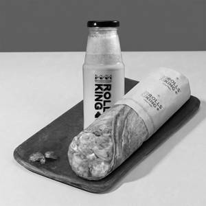 Paneer Makhani Roll + Cold Coffee
