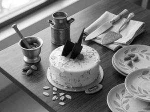 Eggless Milk Badam Cake [450 Grams]