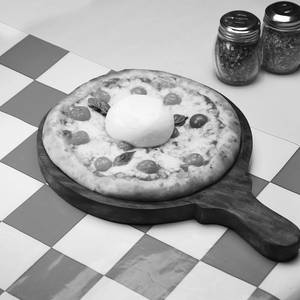 Burrata Margherita Pizza