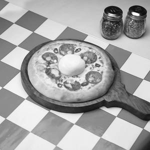 Smoky Burrata Pepperoni Pizza