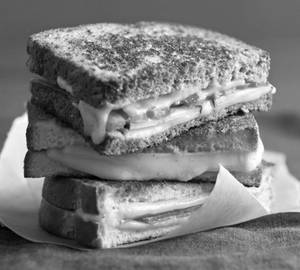 Bread Omelette Chicken Sandwich
