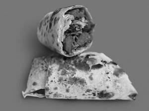 Chicken Tandoori Seekh Kebab  Roll.