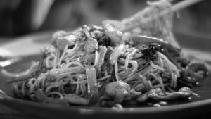 Chicken Burnt Garlic Noodles
