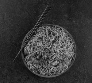 Egg Schezwan Noodles ( Haya )