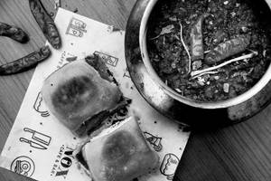 Mutton Keema + Pao