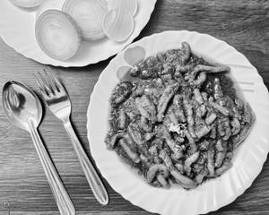 Sev Bhaji Wharadi