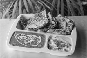 Aloo Khucha With Dal & Raita