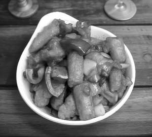 Baby corn chilli dry(8pc)