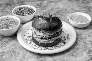 Jain Carbon Black Burger