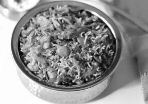 Mushroom Biriyani [Serves 1]