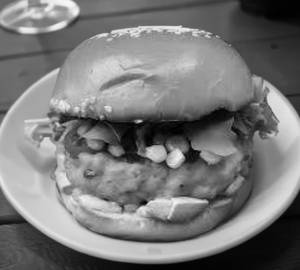 Paneer Corn Masala Burger