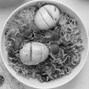 Double Egg Biryani