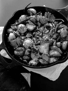 Crispy Potatoes With Lime & Chillies