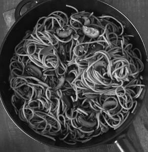 Mushroom Noodles