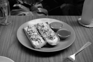 Paneer Bhurji Toast