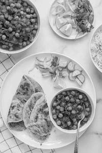 Chole Masala With Paratha