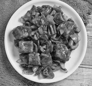Mushroom Chilly Dry