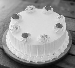 Eggless Vanilla Cake