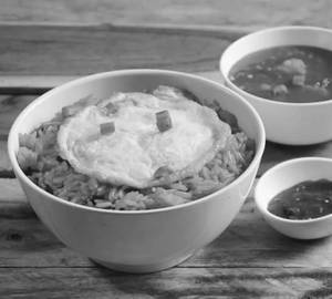 Egg Triple Schezwan Fried Rice