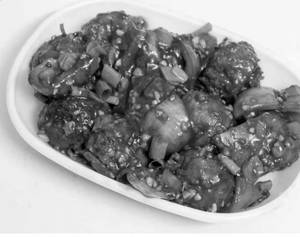 Mushroom Chilli