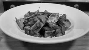 Paneer Chilli With Fresh Basil