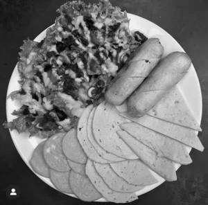 A Meat Platter Spread Of Pork