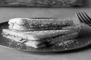 Chocolate Toast With Cheese