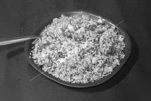 Chicken fried rice (half)
