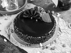Chocolate Truffle Cream Cake