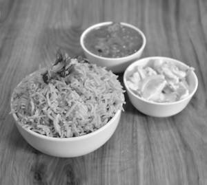 Plain biriyani