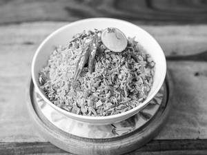 Stir Fried Green Coriander Rice Veg