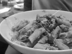 Red sauce pasta