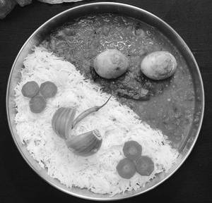 Rice With Egg Curry