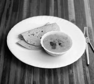 [4Pcs] phulka with dal