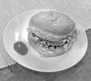 Cheesy Chicken Burger