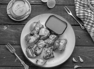 Fish Tikka Kebab (6 Pcs)