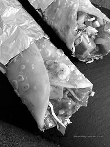 Chilli Paneer Roll