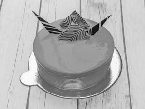 Strawberry Eggless Cake