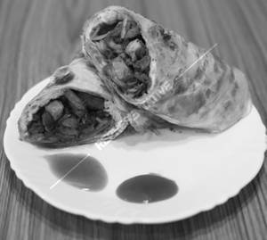 Double Egg Chicken Roll