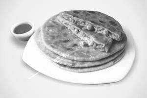 Mix Paratha with tea