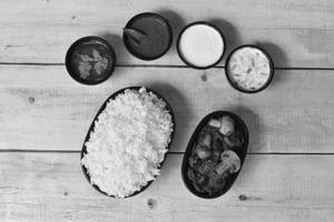 Mushroom Varuval Combo Meal