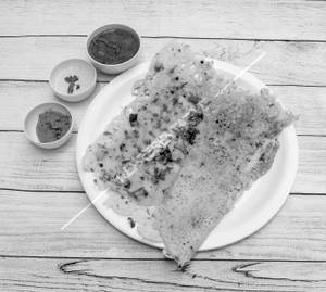 Rava onion masala dosa   