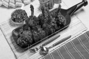 Chicken Schezwan Lollypop