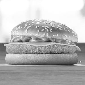 Veg & Crispy With Cheese Burger