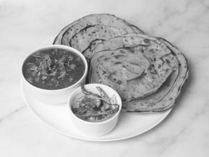 Laccha Paratha with Chole(2pc)