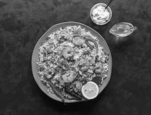 Jinga Biryani (Prawns Biryani)