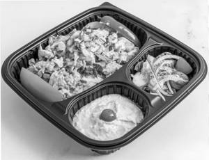 Mock Meat Shawarma Platter