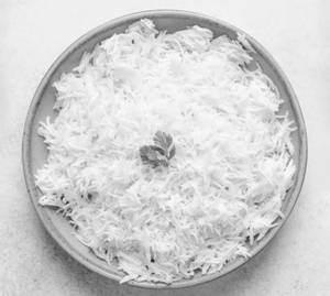 Plain rice
